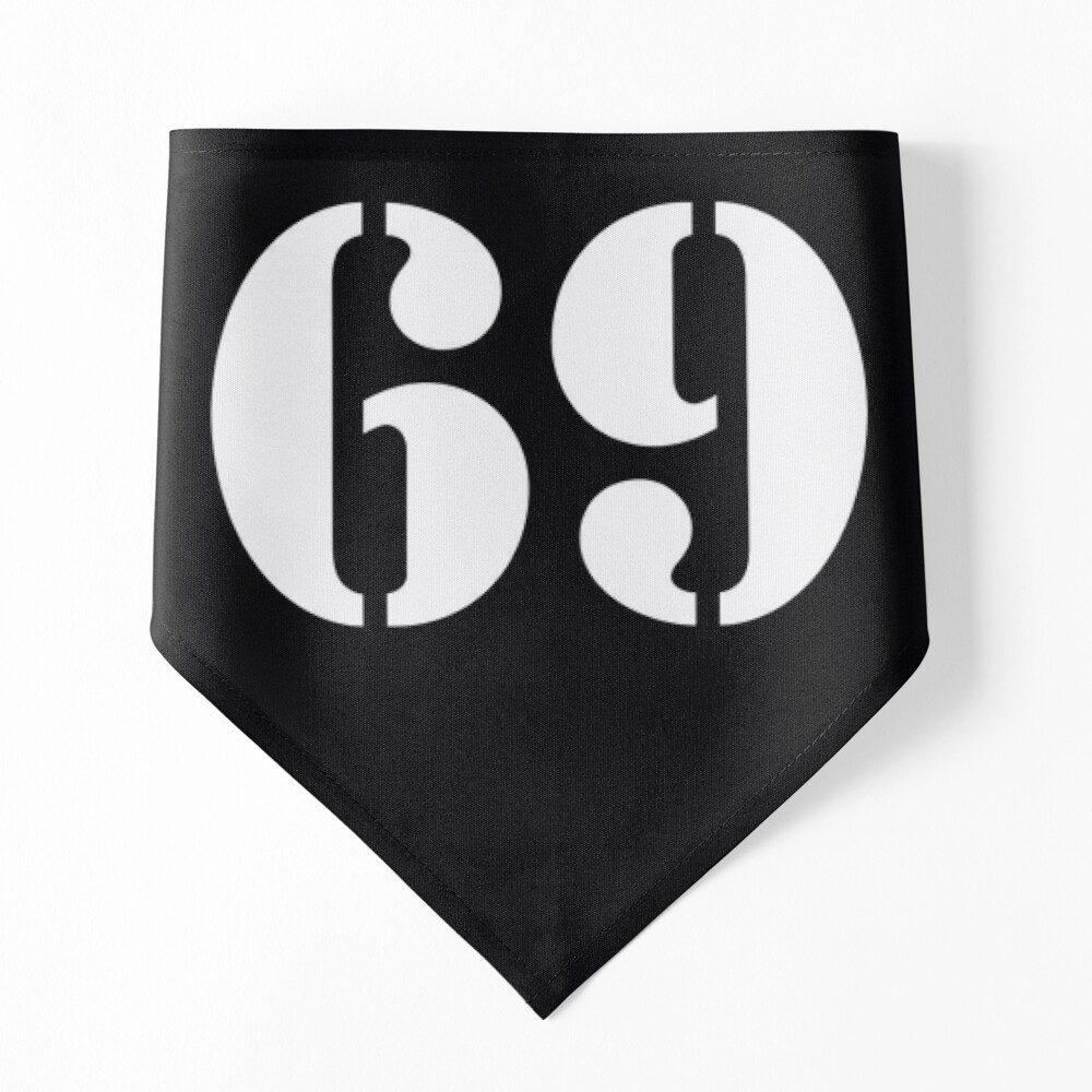 69 number jersey' Sticker | Spreadshirt