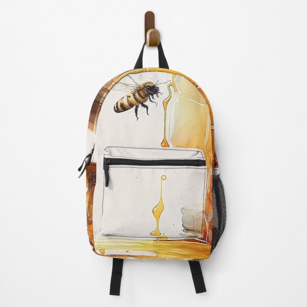 Artikelvorschau, honey bottle watercolor entworfen und verkauft von shokA Design.