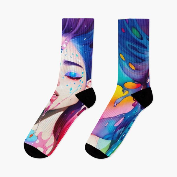 Item preview, Colourful Girl designed and sold by RaveToTheGrave.