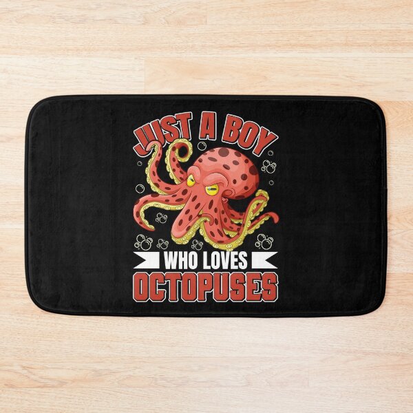 Item preview, Just A Boy Who Loves Octopuses  - Funny Gifts for Octopuses Lovers by FanityPrints designed and sold by FanityPrints.