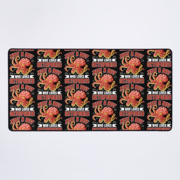 Item preview, Just A Boy Who Loves Octopuses  - Funny Gifts for Octopuses Lovers by FanityPrints designed and sold by FanityPrints.