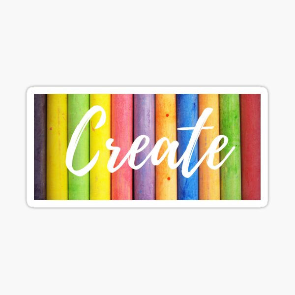 Item preview, Create Rainbow Chalk designed and sold by KatieBelmont.