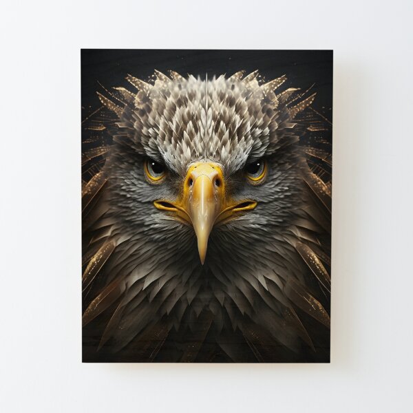 Eagle Face Wall Art for Sale