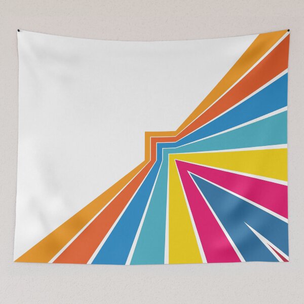 Item preview, Rainbow Lines1 Abstract Art designed and sold by Bruce ALMIGHTY Baker.