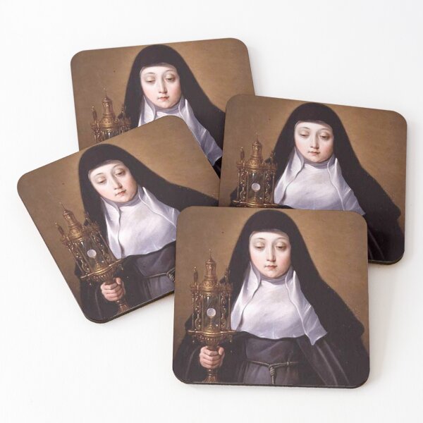 Item preview, St Clare of Assisi designed and sold by ci212.