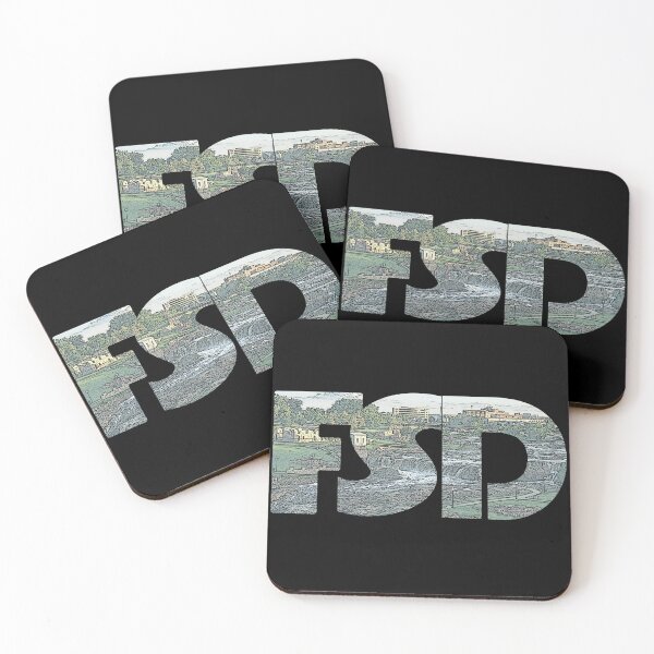 Item preview, Sioux Falls, South Dakota FSD Cityscape designed and sold by CrabbyLobster.