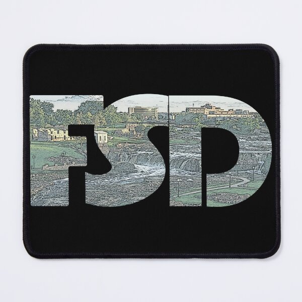 Item preview, Sioux Falls, South Dakota FSD Cityscape designed and sold by CrabbyLobster.