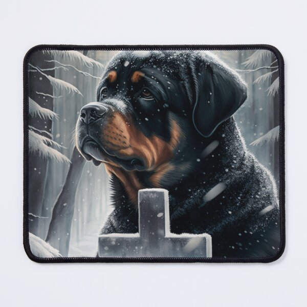 Item preview, Rottweiler Memorial designed and sold by Nocturne Paws.
