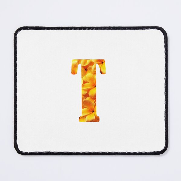 Artikelvorschau, T Botanical Monogram. Detailed YELLOW Flowers Drawing Sticker entworfen und verkauft von Cici-Chan.