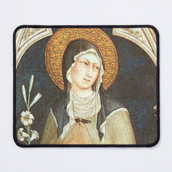 Item preview, Catholic Saint Clare of Assisi designed and sold by ci212.