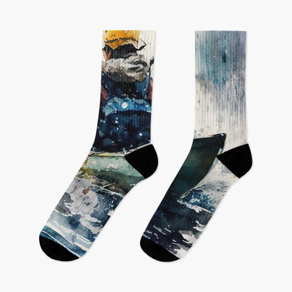 Artikelvorschau, kayaking watercolor entworfen und verkauft von shokA Design.