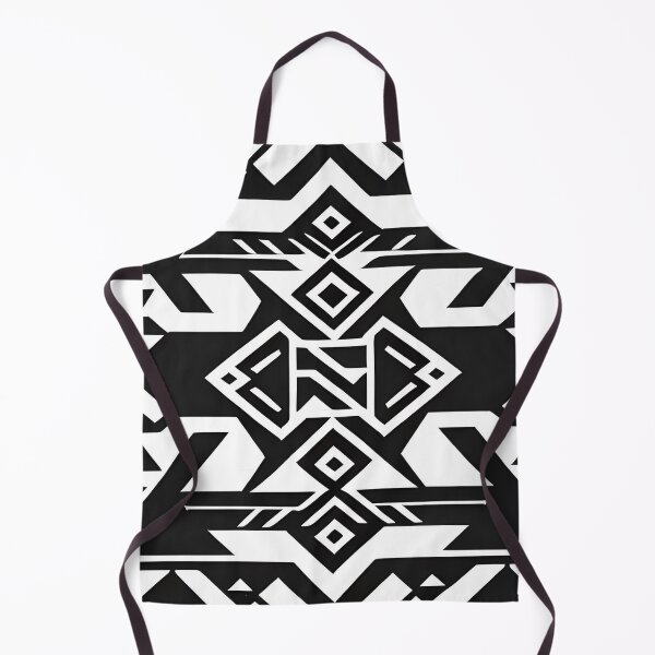 Item preview, Black and white Aztec pattern designed and sold by Rui Fernandes.
