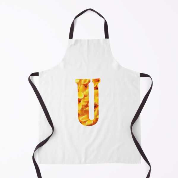 Artikelvorschau, U Botanical Monogram. Detailed YELLOW Flowers Drawing Sticker entworfen und verkauft von Cici-Chan.