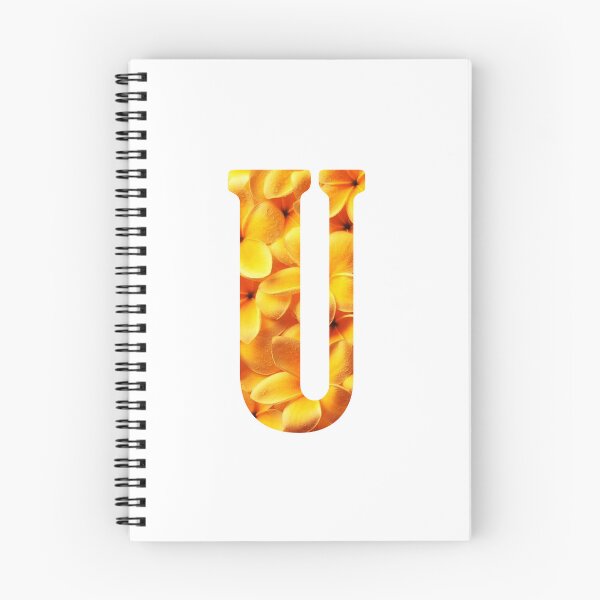 Artikelvorschau, U Botanical Monogram. Detailed YELLOW Flowers Drawing Sticker entworfen und verkauft von Cici-Chan.