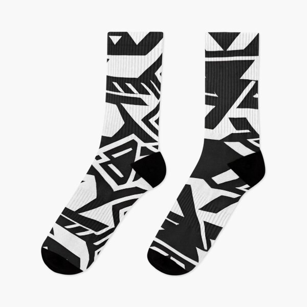 Item preview, Black and white Aztec pattern designed and sold by Rui Fernandes.