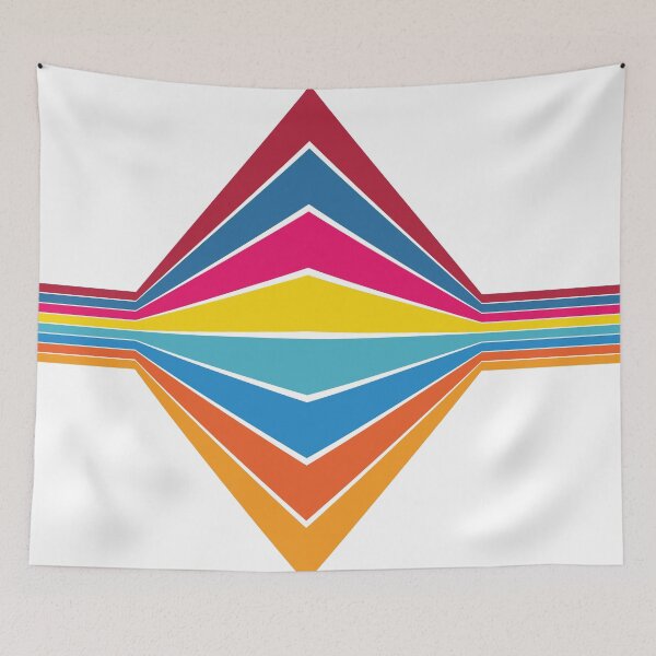 Item preview, Rainbow Lines2 Abstract Art designed and sold by Bruce ALMIGHTY Baker.