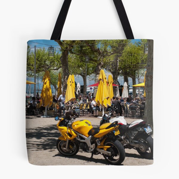 Item preview, Thonon-les-Bains, Lake Geneva, France, Yellow Cafe designed and sold by Michael Dietrich.