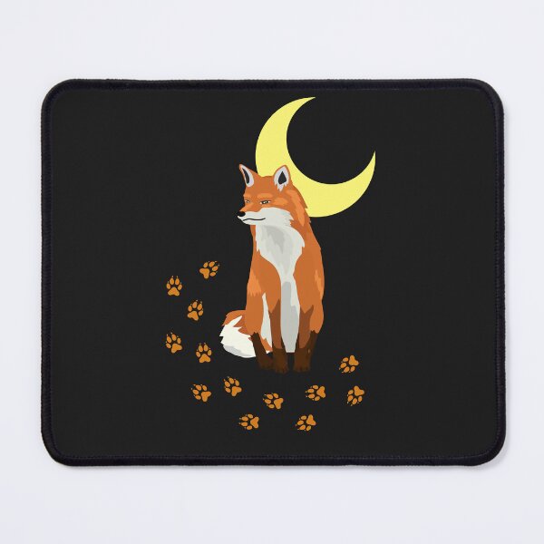 Item preview, Wild Fox & Paw Beneath A Moon Wildlife T-Shirt & Gifts For Fox Lover designed and sold by Kenny789.