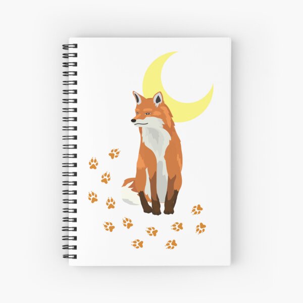 Item preview, Wild Fox & Paw Beneath A Moon Wildlife T-Shirt & Gifts For Fox Lover designed and sold by Kenny789.