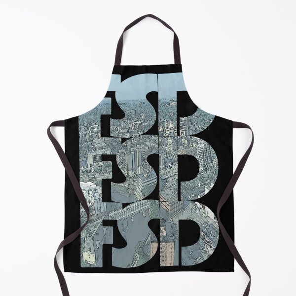 Item preview, Sioux Falls, South Dakota FSD Cityscape Repeating Pattern designed and sold by CrabbyLobster.