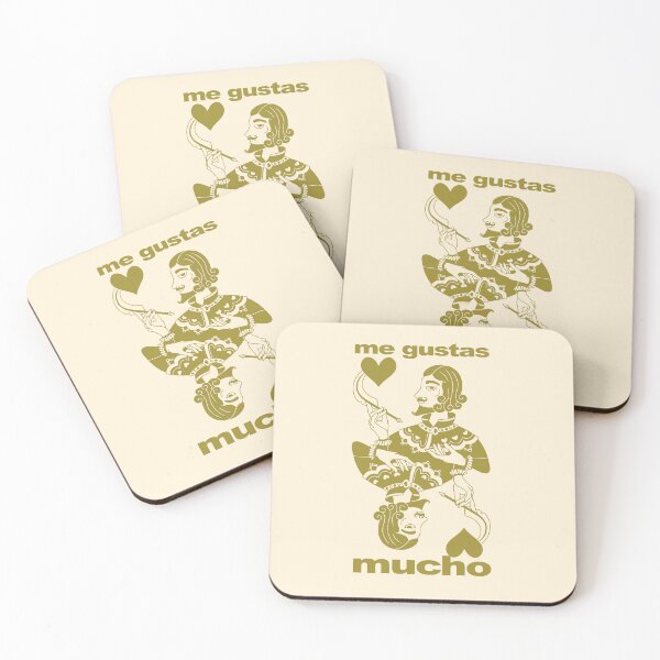 Item preview, Jack playing card design. The Poet. The Lover card. Me gustas mucho designed and sold by Alika's  Garden.