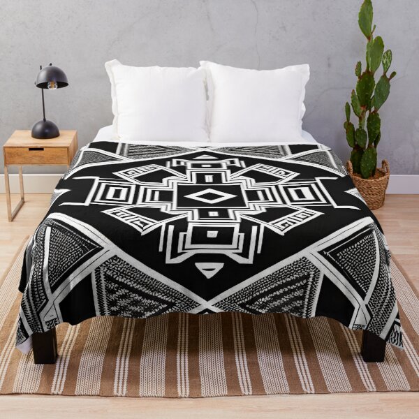 Item preview, Black and white Aztec designed and sold by Rui Fernandes.