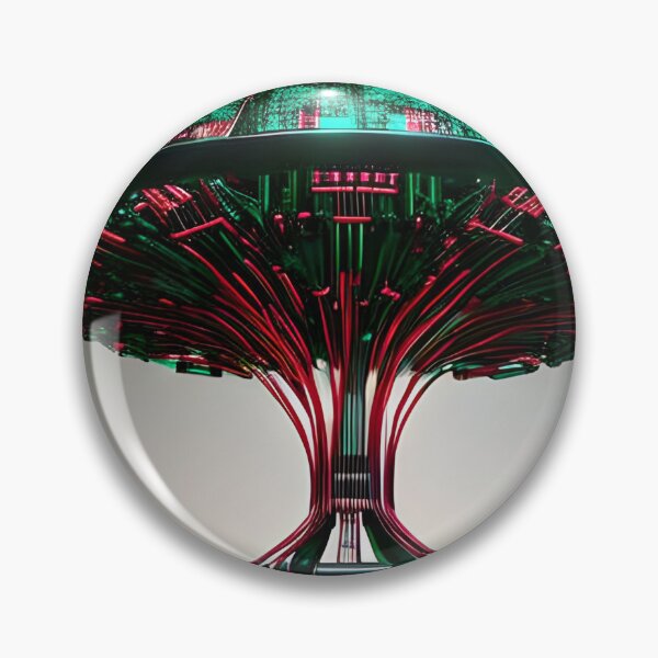 Item preview, cybernetic robot tree designed and sold by redstar-design.