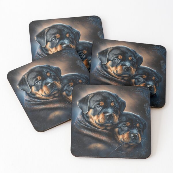 Item preview, Rottweiler Puppies designed and sold by Nocturne  Paws.