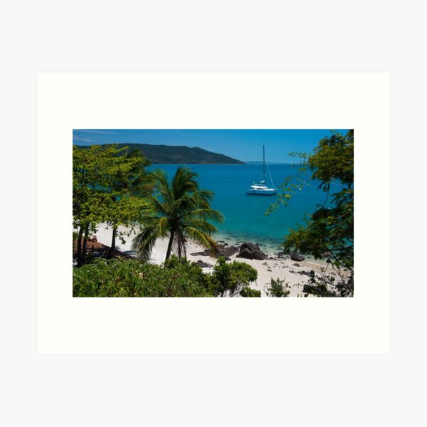 Whitsundays, Sailing, Australia Art Print