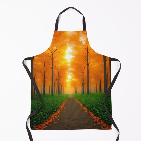 Item preview, forest with orange tree designed and sold by redstar-design.