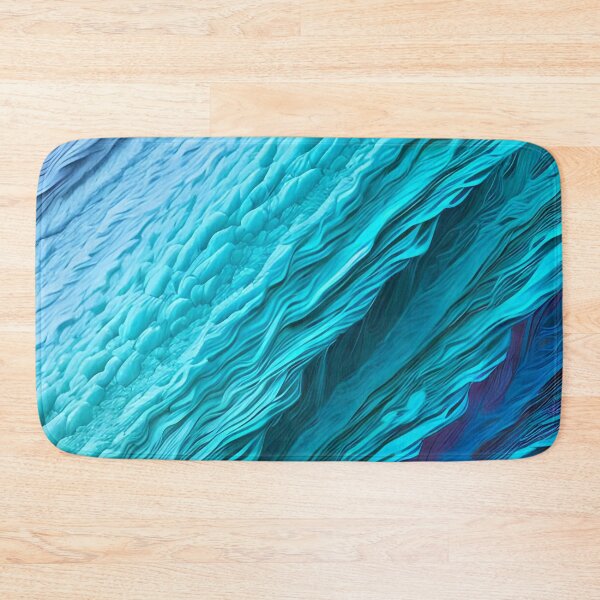 Item preview, ocean colors abstract illustration designed and sold by redstar-design.