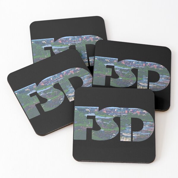 Item preview, Sioux Falls, South Dakota FSD Dawn Cityscape designed and sold by CrabbyLobster.