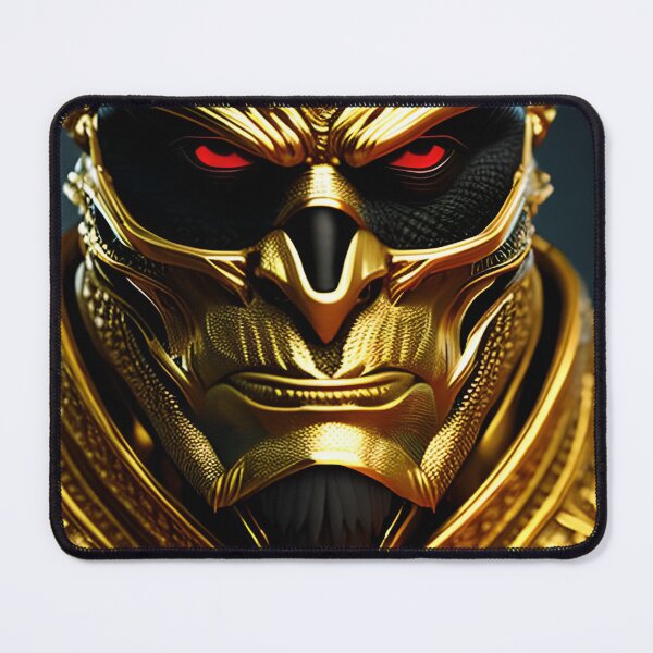Item preview, evil gold reptile man designed and sold by redstar-design.