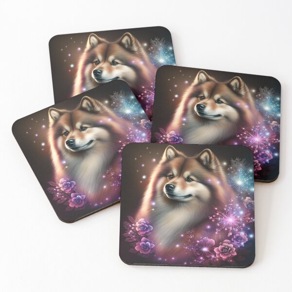 Item preview, Shiny Finnish Lapphund designed and sold by Nocturne  Paws.
