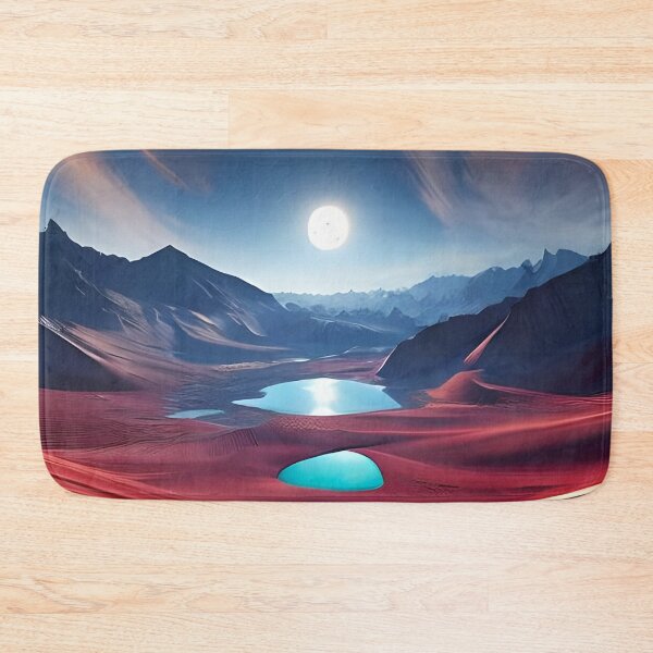 Aperçu de l'œuvre soleil sur mars créée et vendue par redstar-design.
