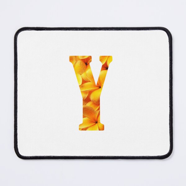Artikelvorschau, Y Botanical Monogram. Detailed YELLOW Flowers Drawing Sticker entworfen und verkauft von Cici-Chan.