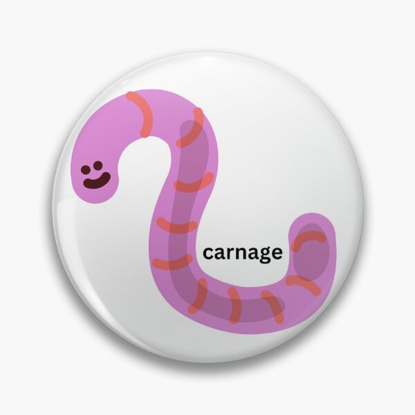 Item preview, Carnage Worm designed and sold by CraftsbyKi.