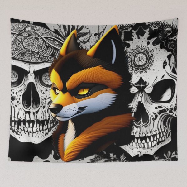 Item preview, brave fox designed and sold by Merelita.