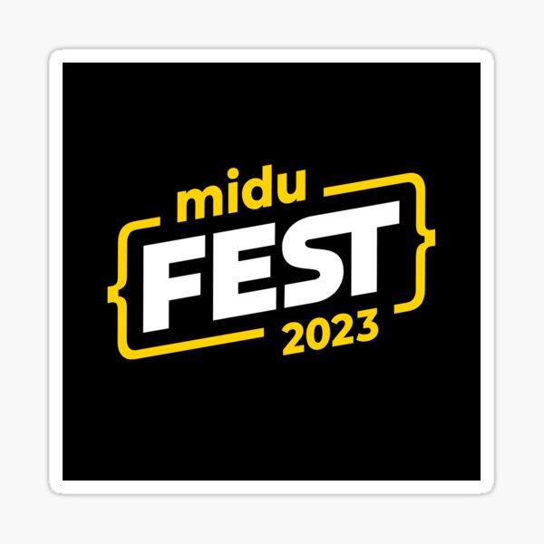 MiduFest Sticker