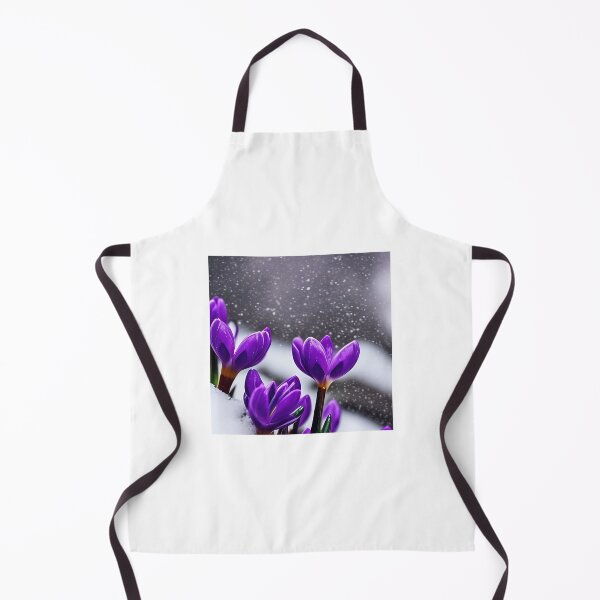 Item preview, crocus flowers in snow designed and sold by JuliVogel.