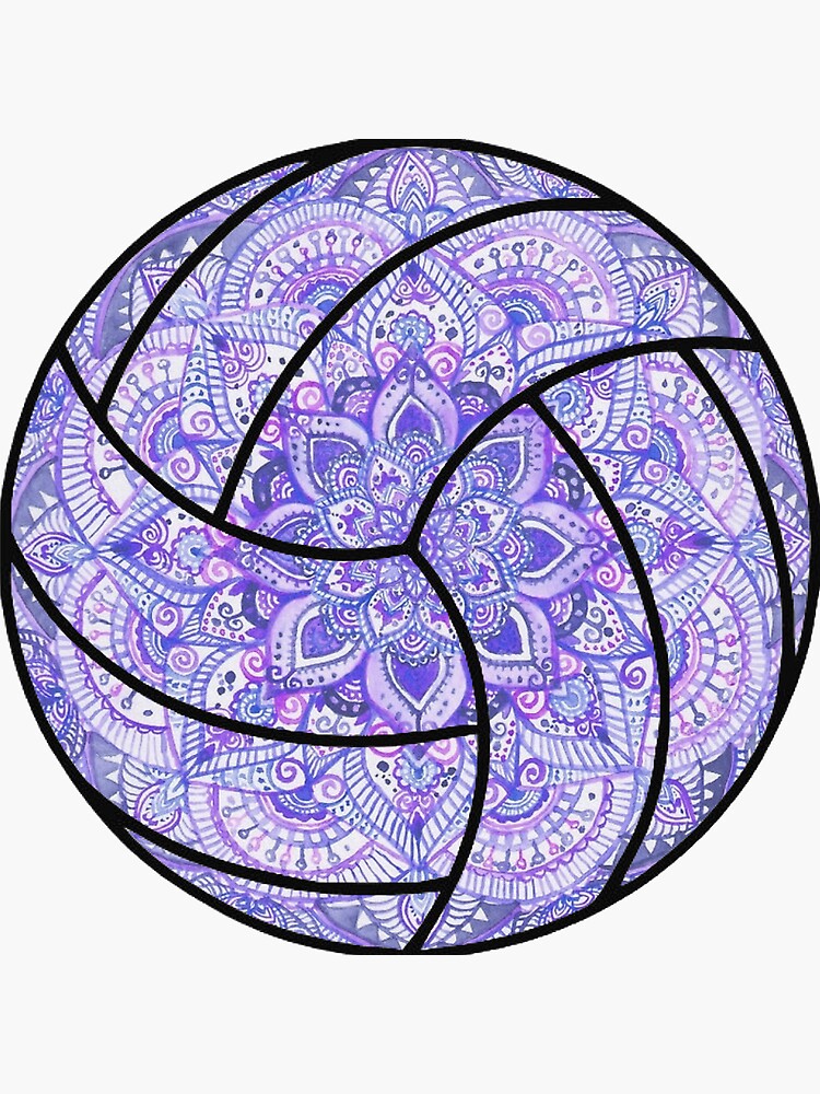 purple-volleyball-sticker-by-katiebelmont-redbubble