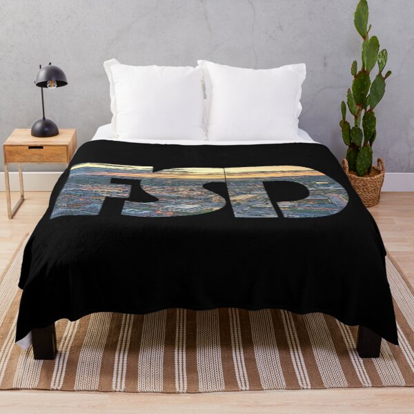 Item preview, Sioux Falls, South Dakota FSD Sunset Cityscape designed and sold by CrabbyLobster.