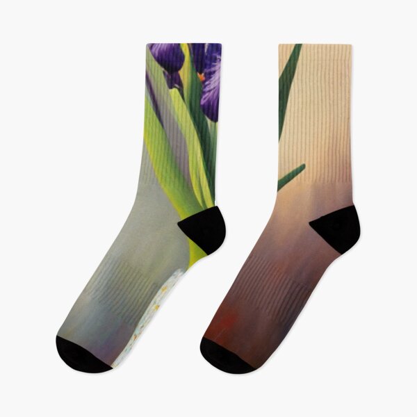 Item preview,  Irises Painting - Visual Art Form  designed and sold by HOMEDESIGNPRINT.