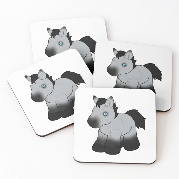 Item preview, Grey pony plush designed and sold by yaykaitlyn.
