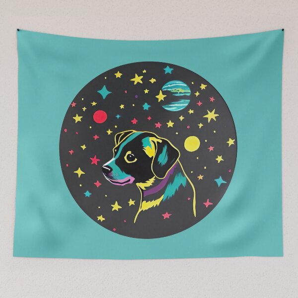 Item preview, Pup in Space designed and sold by Aww_To_Z Animals.