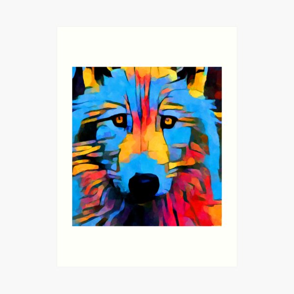 Wolf 4 Art Print