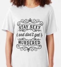 SSDGM - Black and White Slim Fit T-Shirt