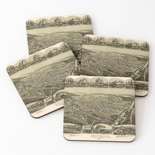 Item preview, Irvona, Pennsylvania (1895) designed and sold by allhistory.