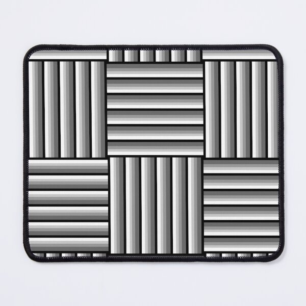 Item preview, Modern stripe pattern in black, white and gray designed and sold by MarionsArt.
