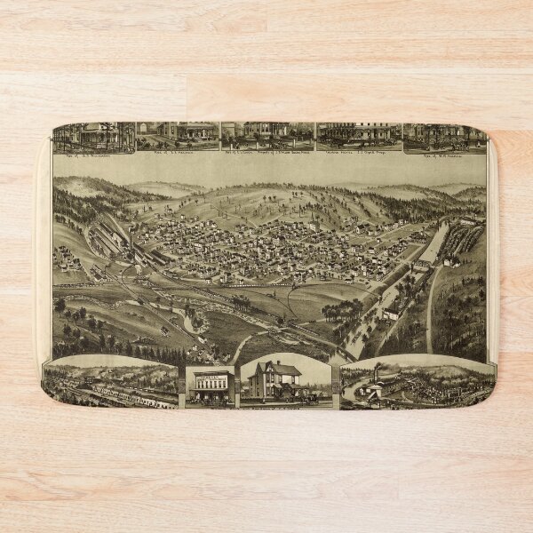 Item preview, Irvona, Pennsylvania (1895) designed and sold by allhistory.